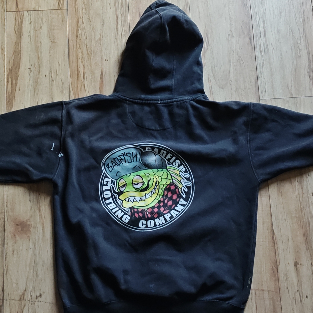 Black Reptile Hoodie